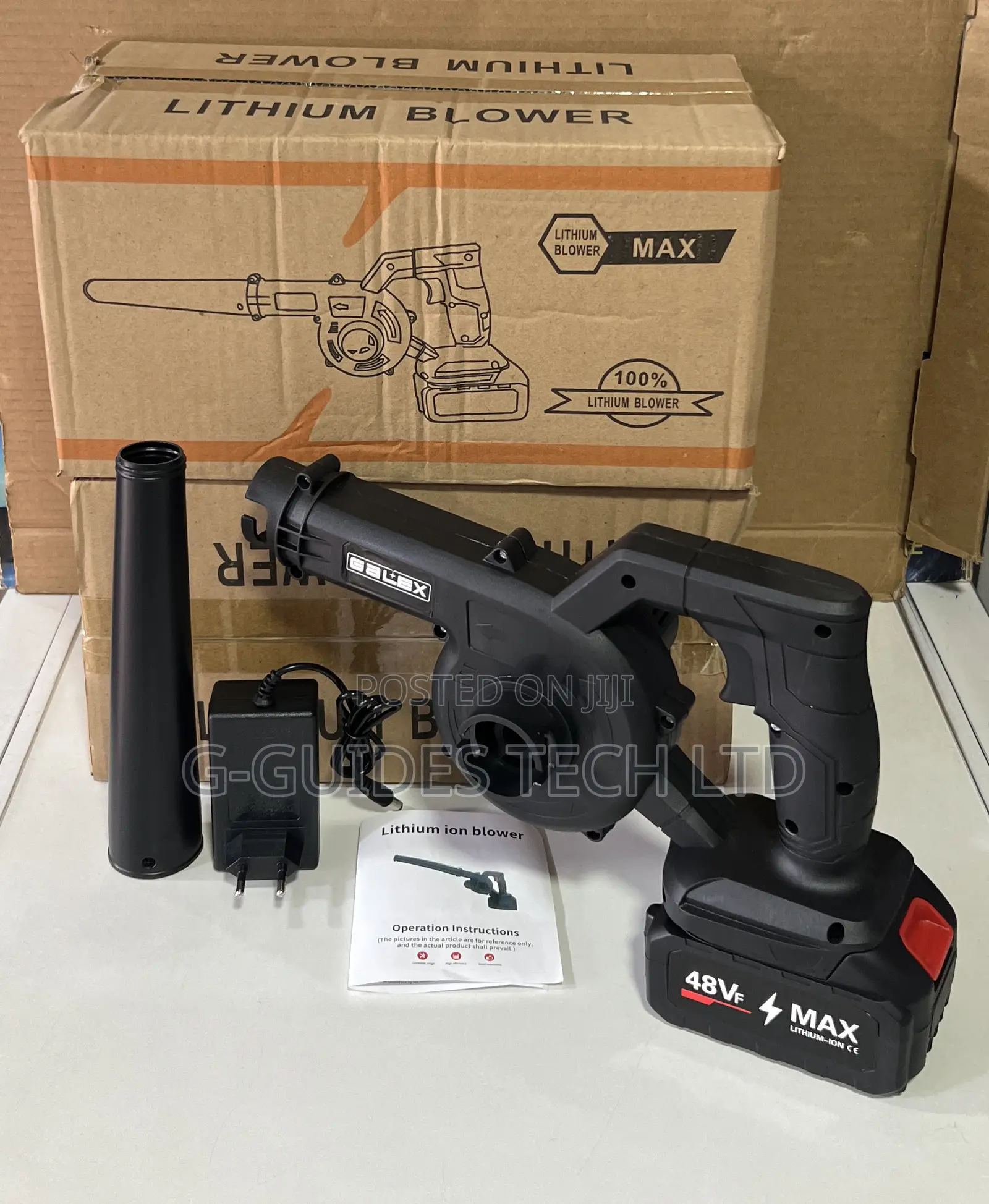 GALEX 48V Lithium-Ion Battery Cordless Air Blower 600Watt