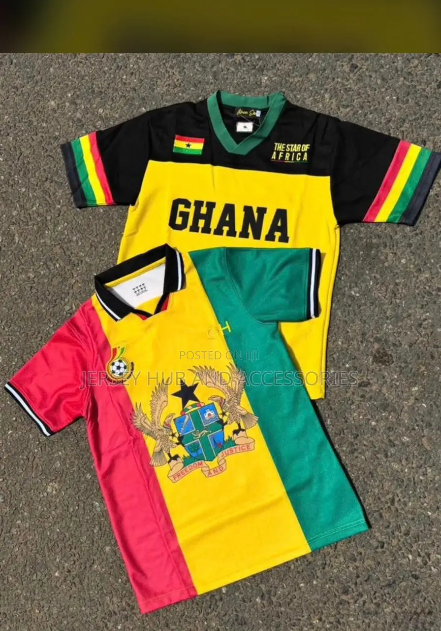Official World Cup Ghana Jerseys Authentic