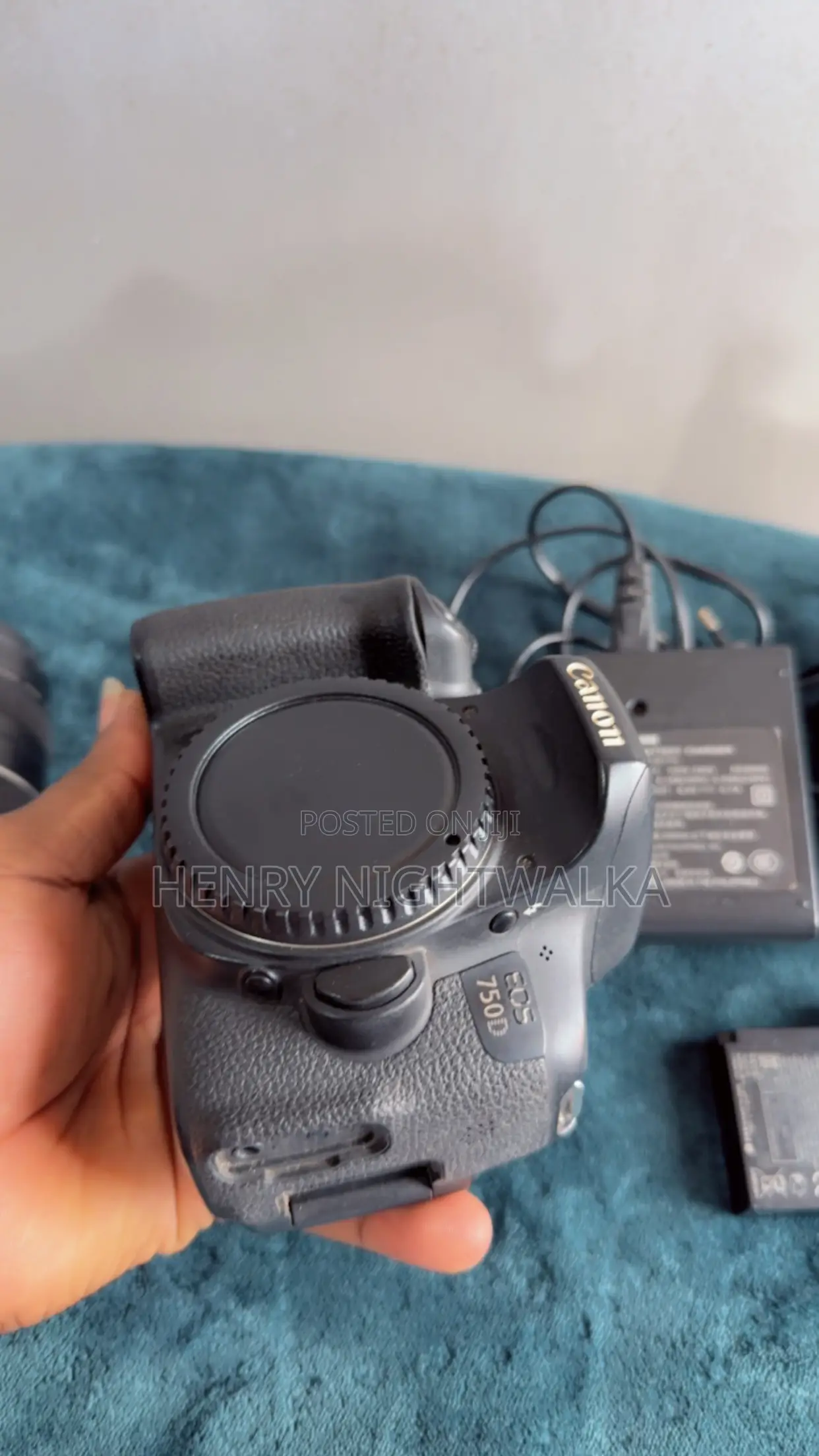 Canon EOS 750d Camera