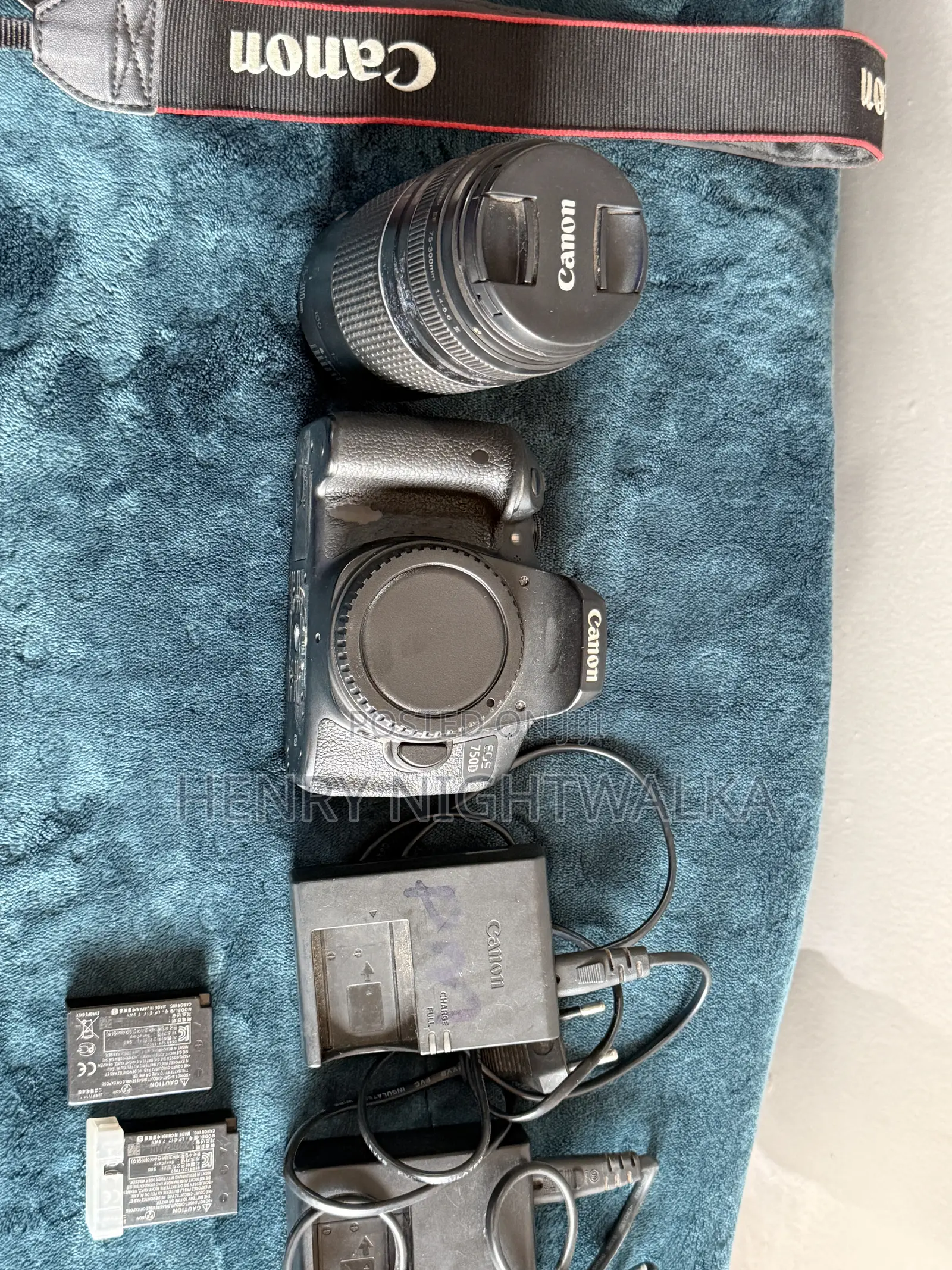 Canon EOS 750d Camera