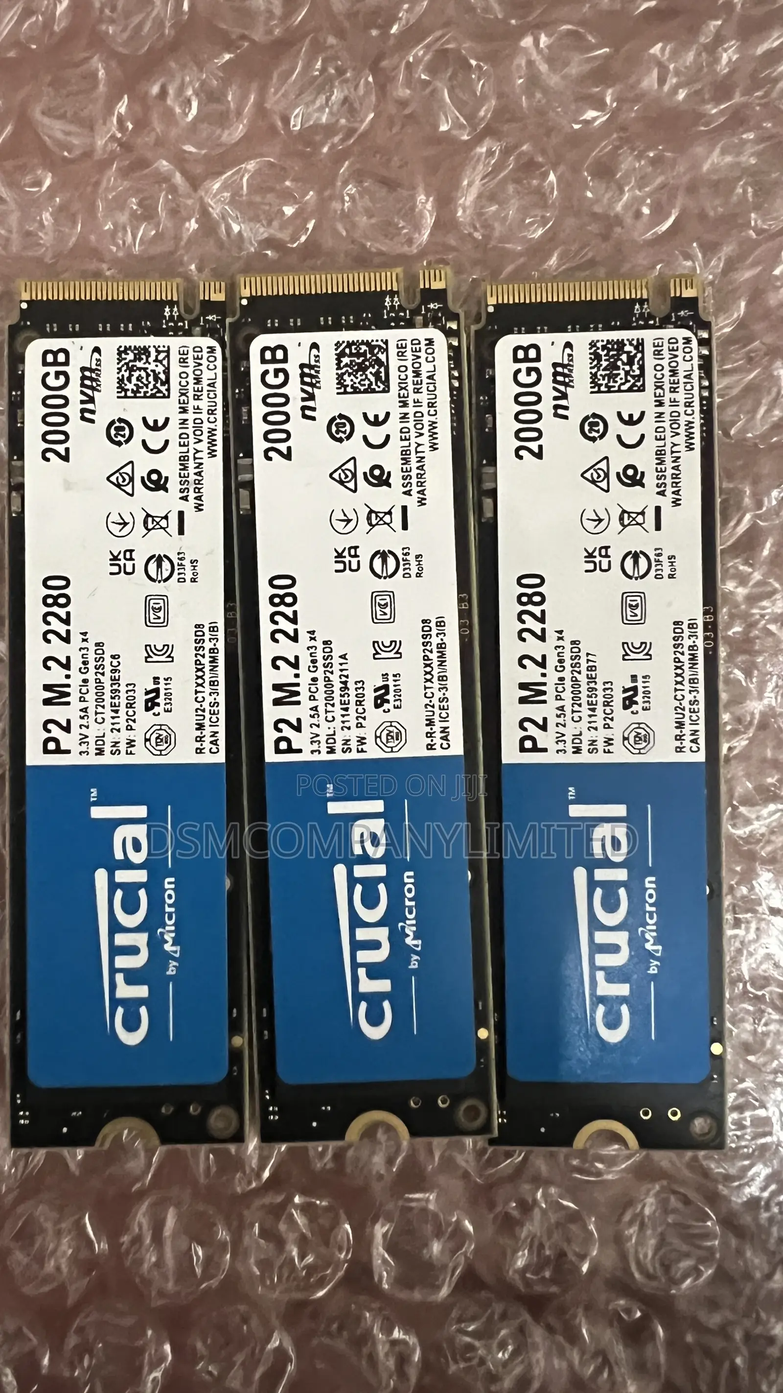M.2 2tb Crucial by Micron SSD