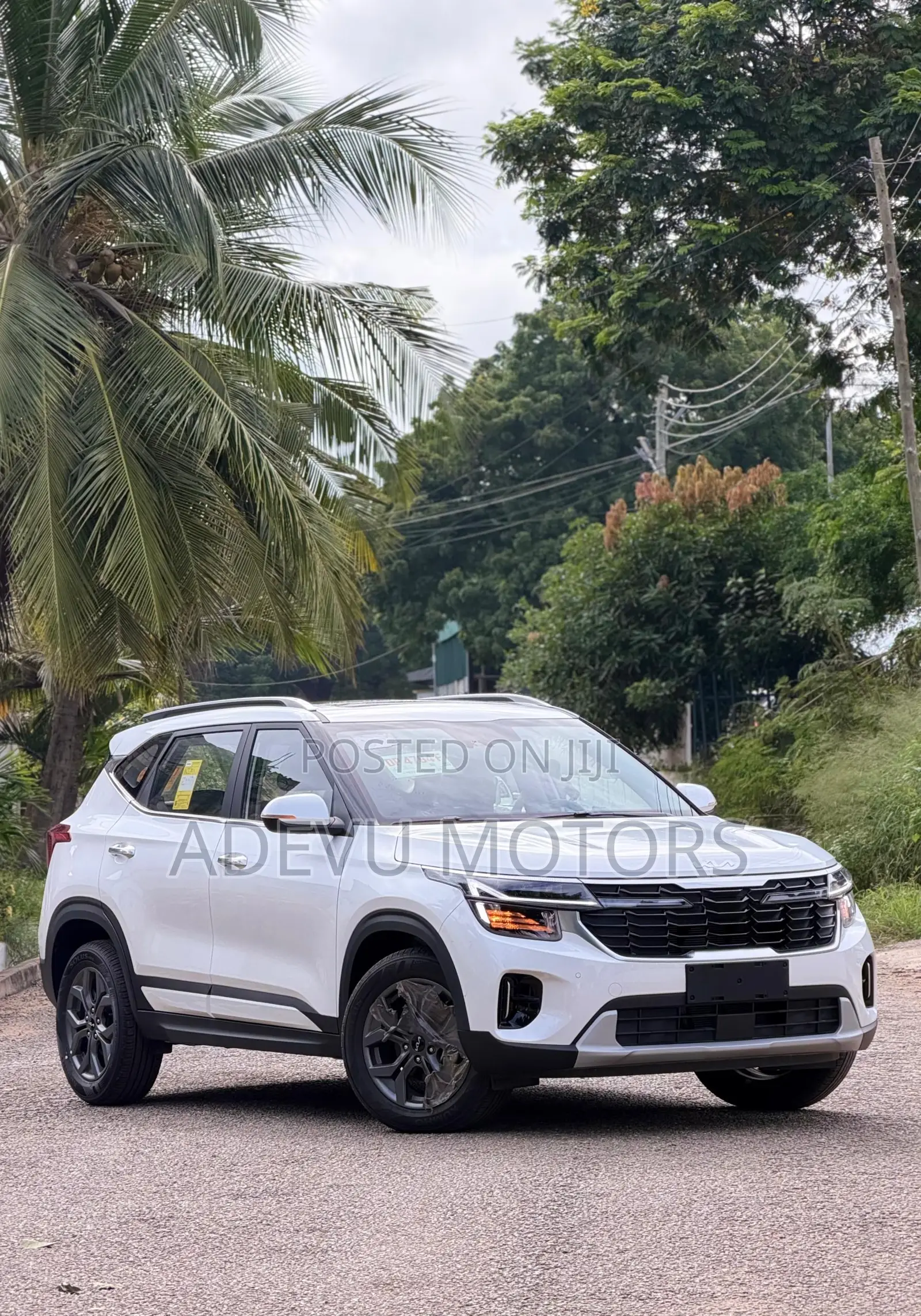 New Kia Seltos 2025 White