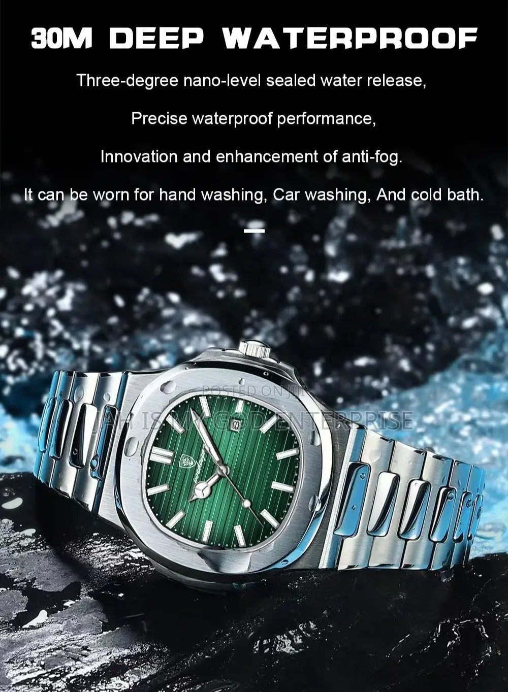 Poedagar Men Luxury Watch