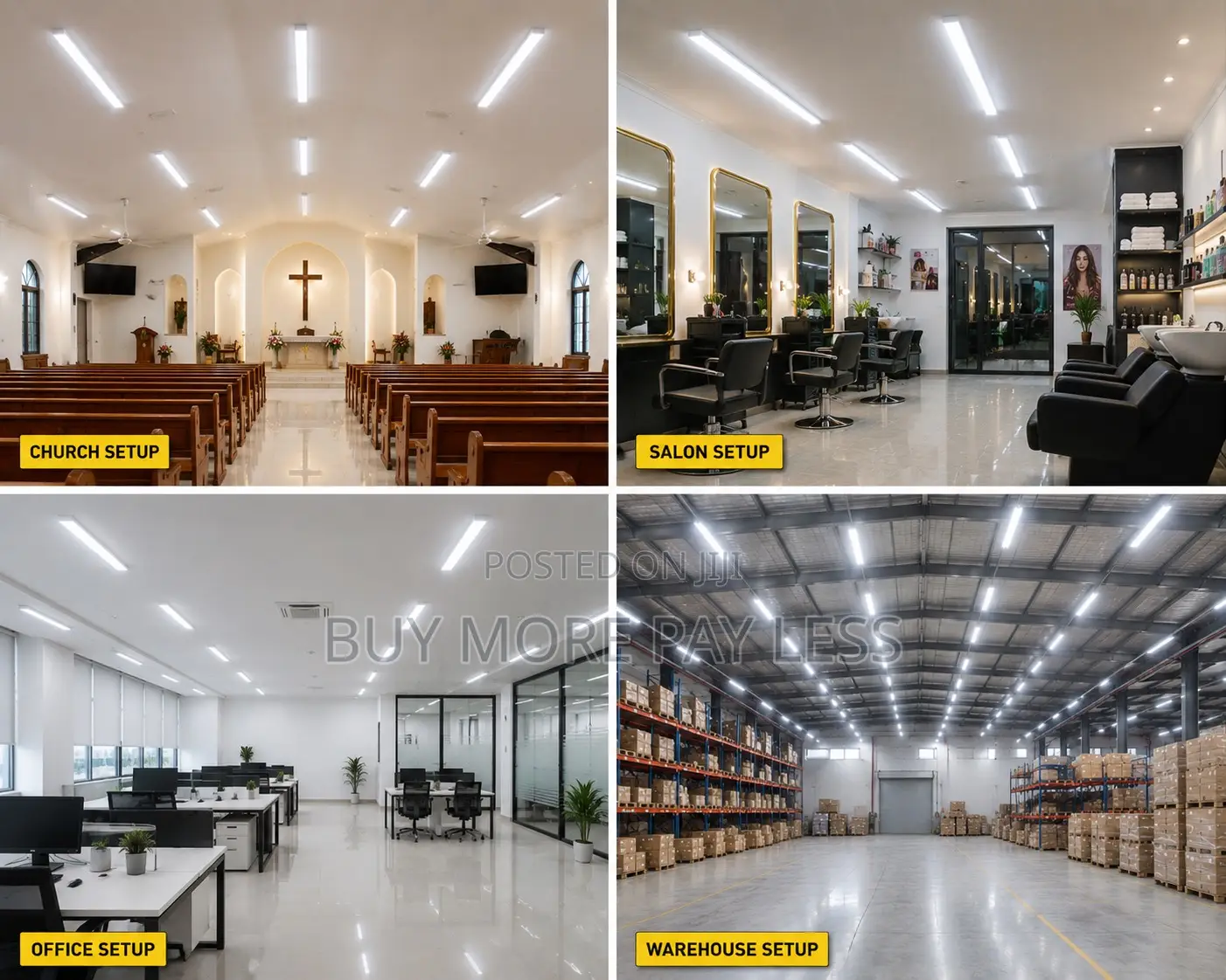Led Tube Light 120watts Led Purification 4ft