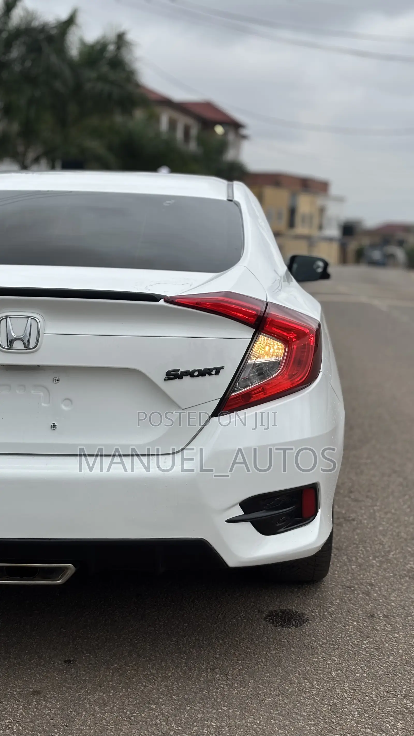 Honda Civic Sport Sedan 2020 White