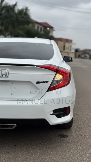Honda Civic Sport Sedan 2020 White