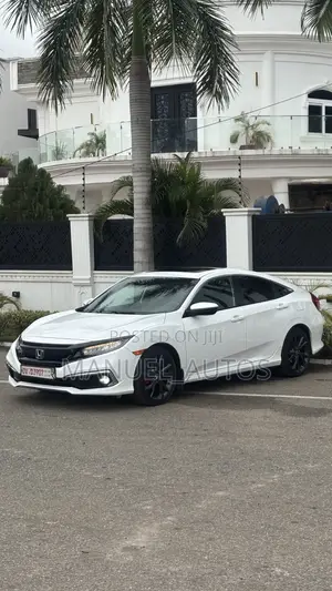 Honda Civic Sport Sedan 2020 White
