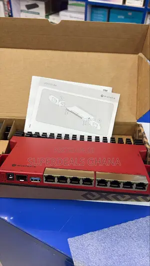 Mikrotik L009UiGS-Rm Router 8 Ports Giga 2.5G SFP New Sealed