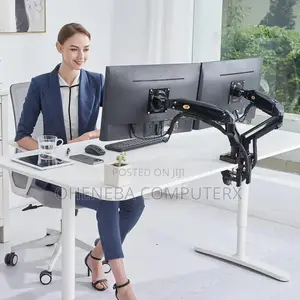 Universal F160 Dual Monitor Mount 17inches to 32inches