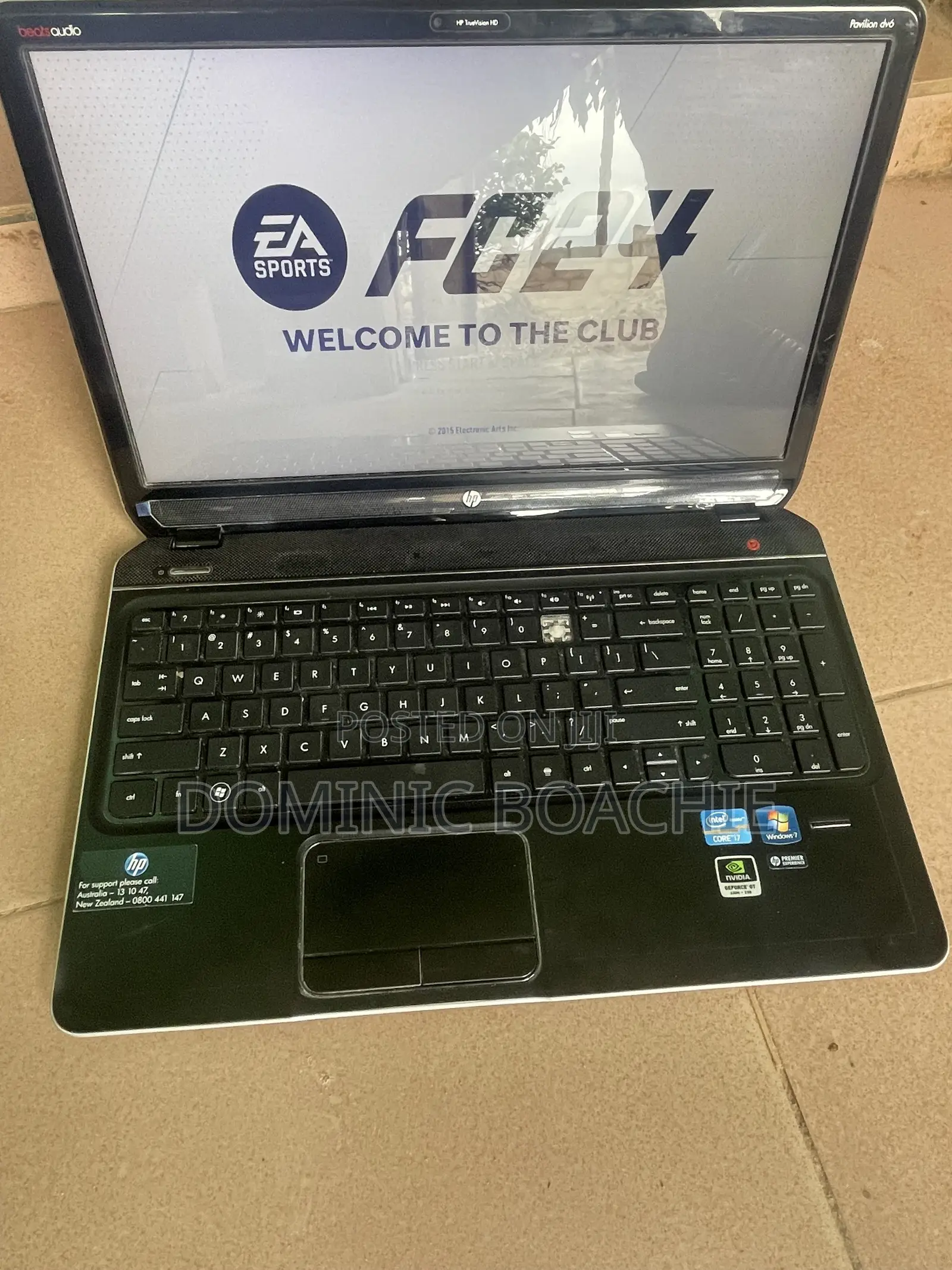 Laptop HP Pavilion Dv6 8GB Intel HDD 320GB