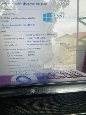 Laptop HP Pavilion Dv6 8GB Intel HDD 320GB