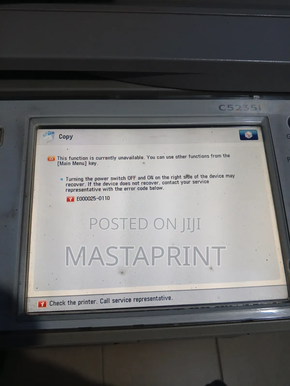 Canon 5235i A3 Copier for Sale (Needs Maintenance)