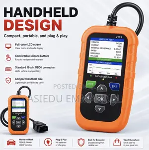 V119 Code Professional OBD2 Car Diagnostic Scanner
