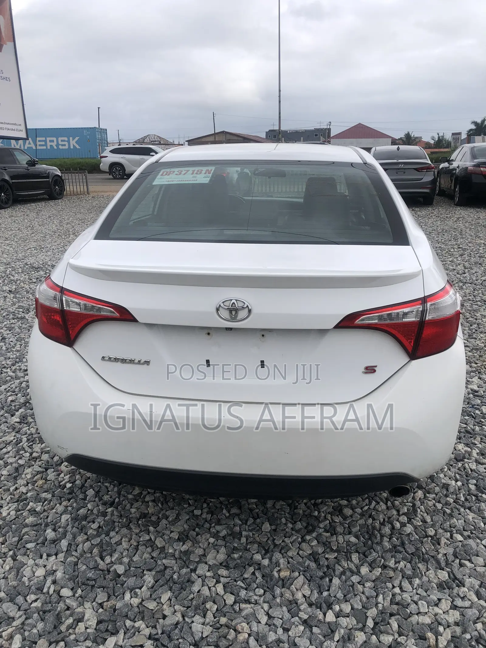 Toyota Corolla S Plus 4dr Sedan (1.8L 4cyl CVT) 2015 White