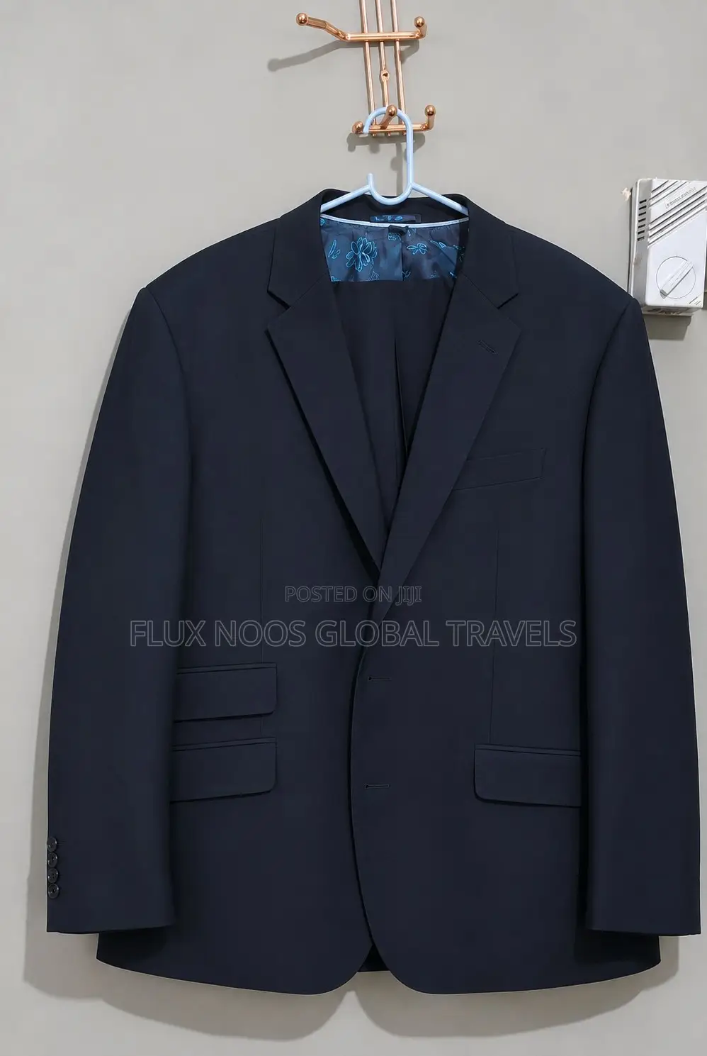 Men's Classic Dark Navy 2-Piece Suit