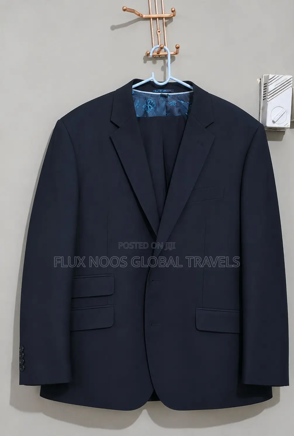 Men's Classic Dark Navy 2-Piece Suit