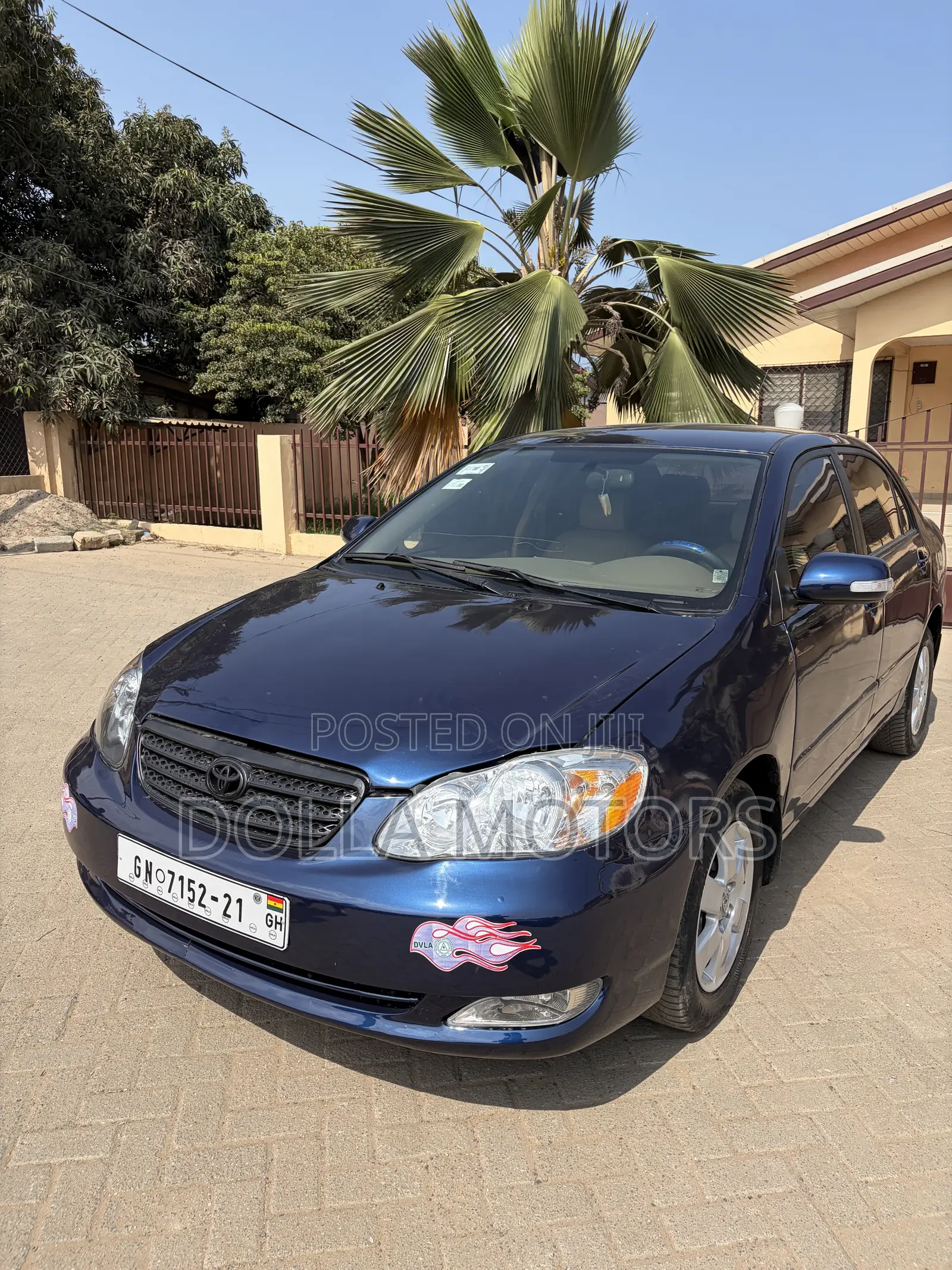 Toyota Corolla 2007 Blue