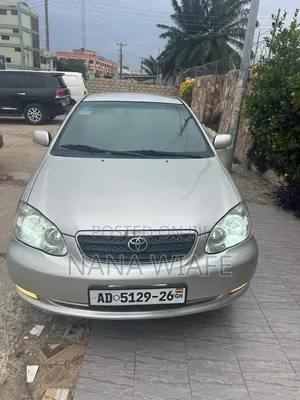 Toyota Corolla Sedan Automatic 2003 Silver