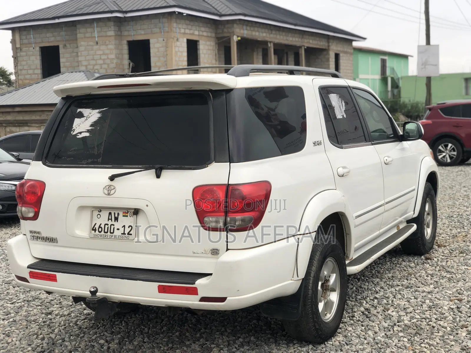 Toyota Sequoia SR5 4dr SUV (4.7L 8cyl 4A) 2004 White