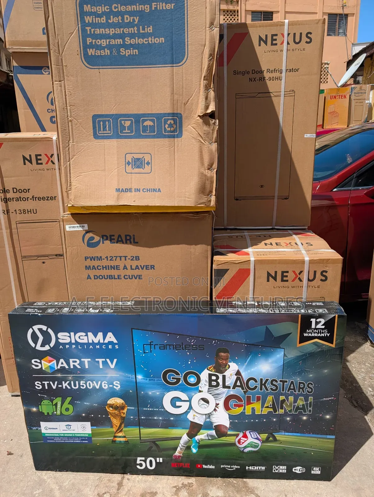 Sigma 50-Inches Uhd Smart TV