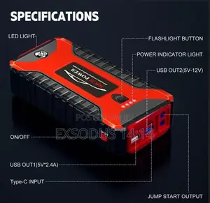 High Power Jump Starter