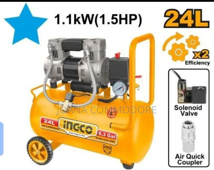 Ingco Compressor 24L 1.1HP