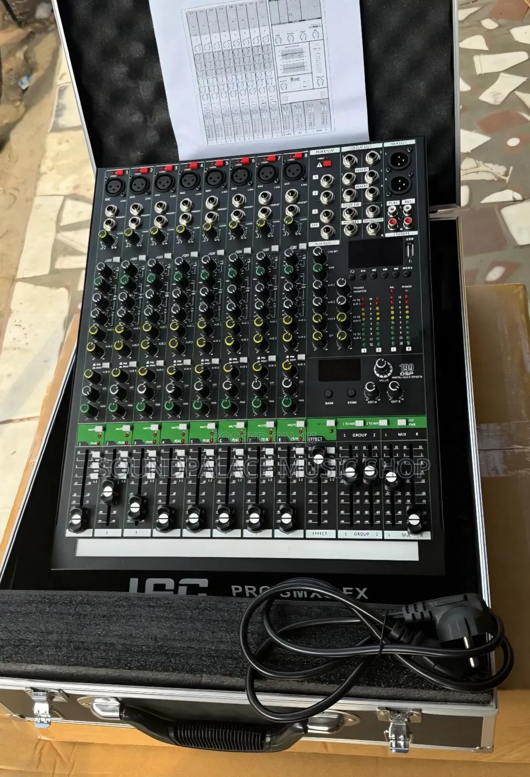 Jac Pro SMX 12-Fx 12-Channel Professional Mixer.