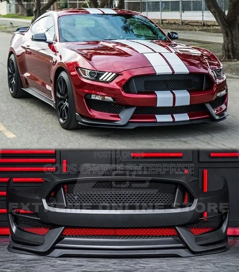 Complete Front Bumper Mustang Gt350 2016-2018-2021-2023