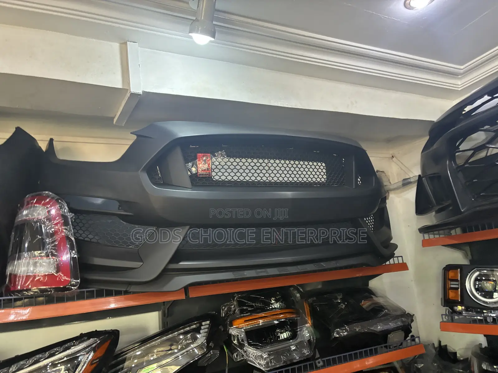Complete Front Bumper Mustang Gt350 2016-2018-2021-2023