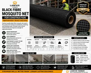 Black Fibre Mosquito Net | Window Insect Screen Mesh Roll