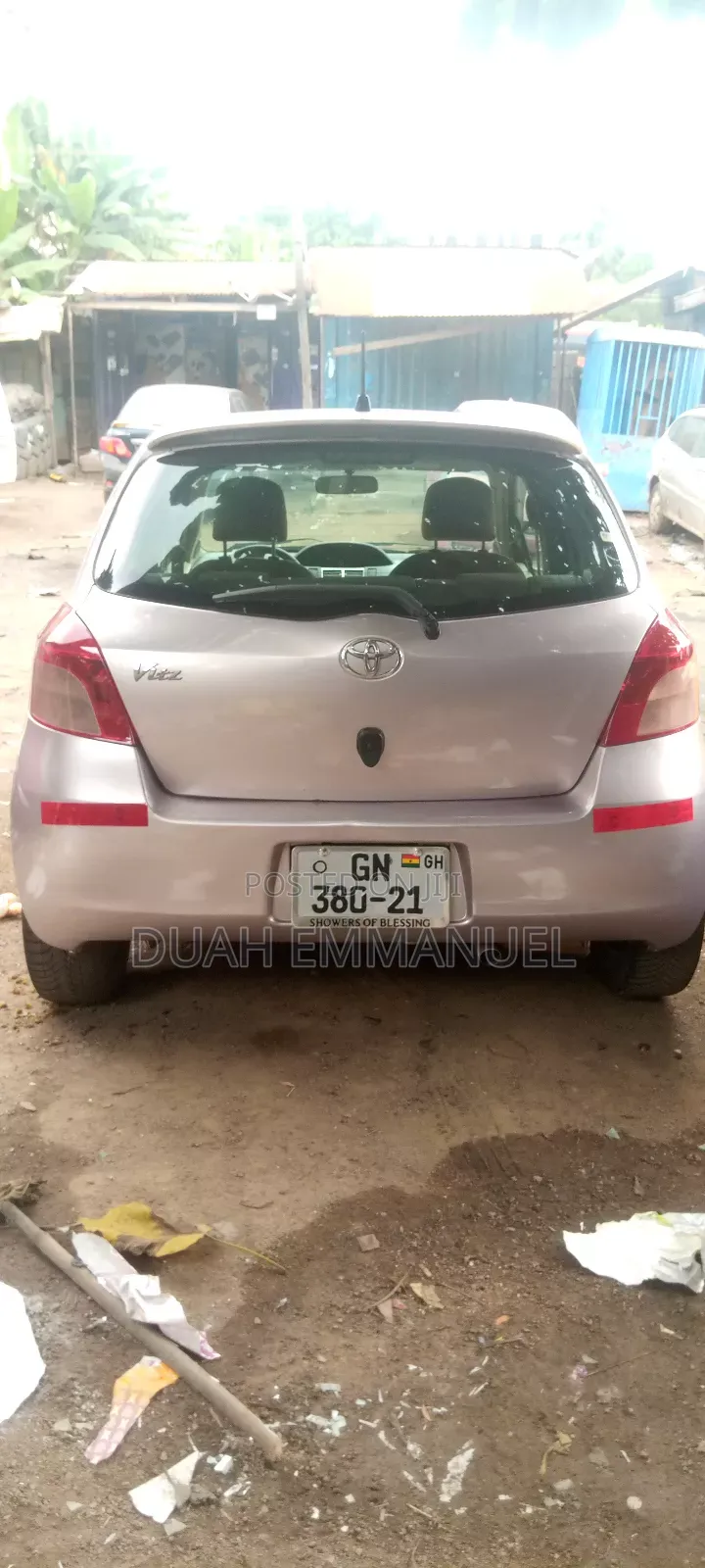 Toyota Vitz 1.3 FWD 5dr 2010 Silver