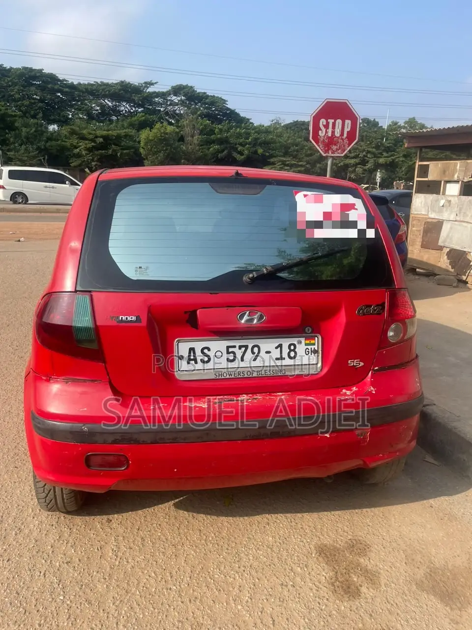 Hyundai Getz 2007 Red