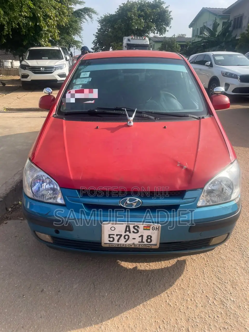 Hyundai Getz 2007 Red