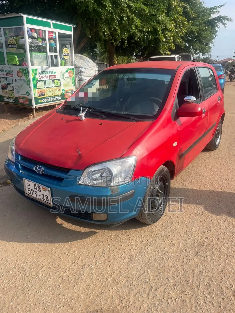 Hyundai Getz 2007 Red