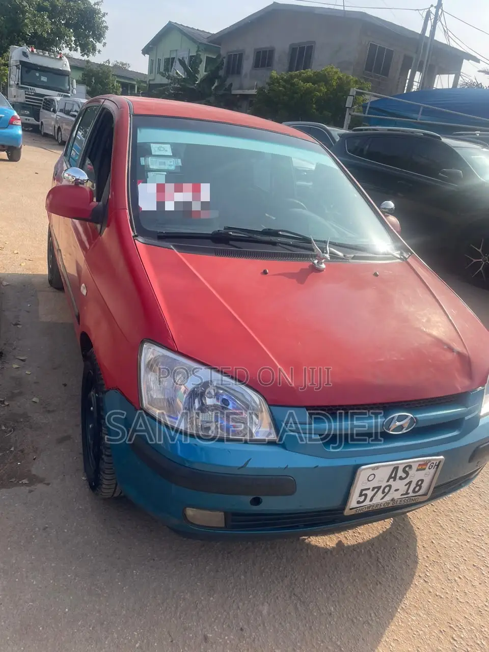 Hyundai Getz 2007 Red