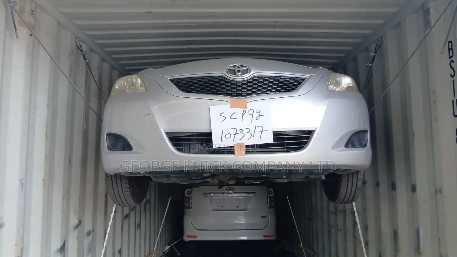Toyota Belta 2010 Silver