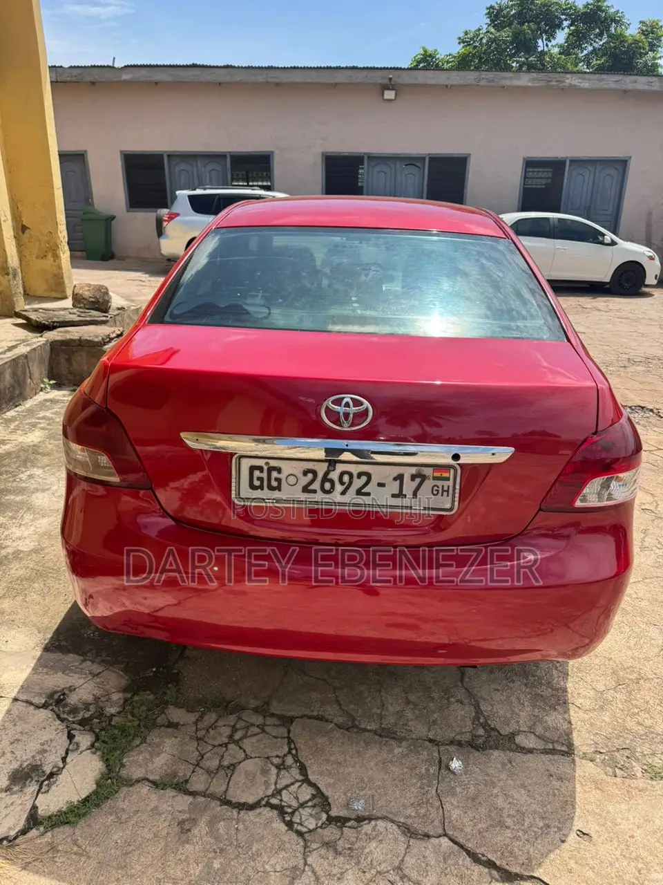 Toyota Yaris 1.5 2008 Red
