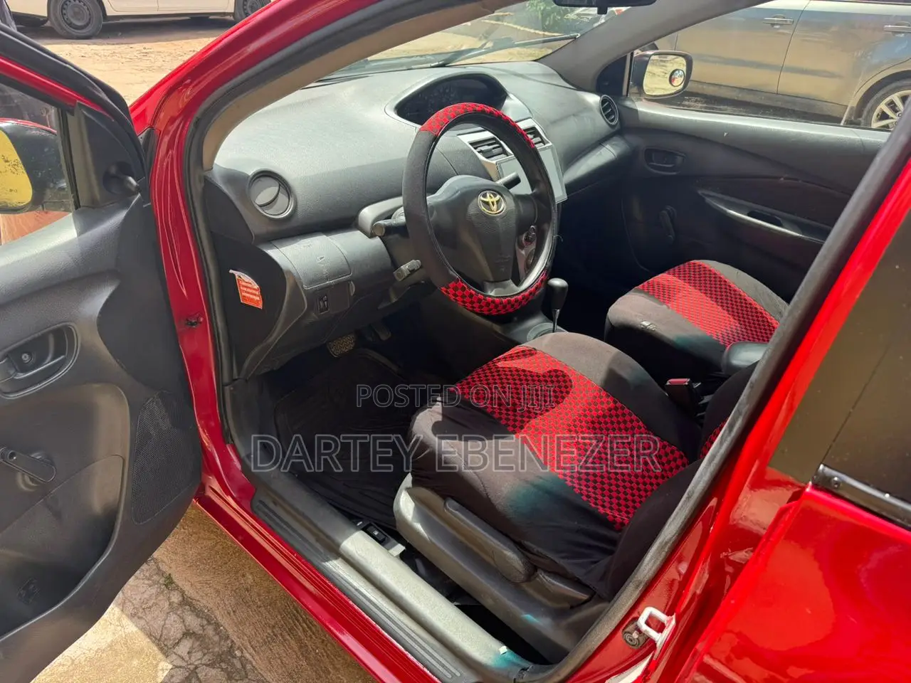 Toyota Yaris 1.5 2008 Red