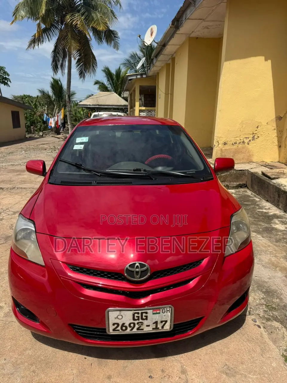 Toyota Yaris 1.5 2008 Red