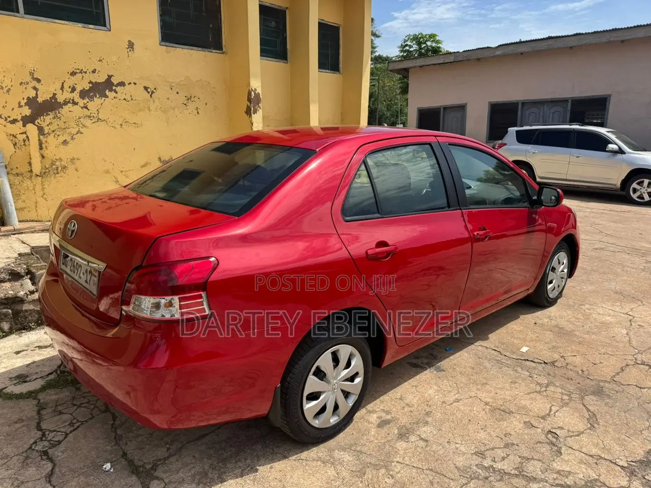 Toyota Yaris 1.5 2008 Red