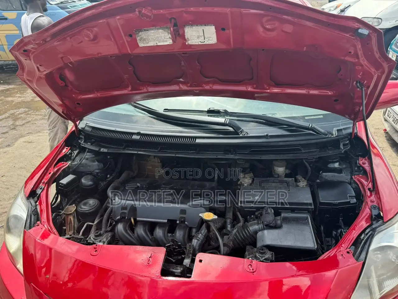Toyota Yaris 1.5 2008 Red