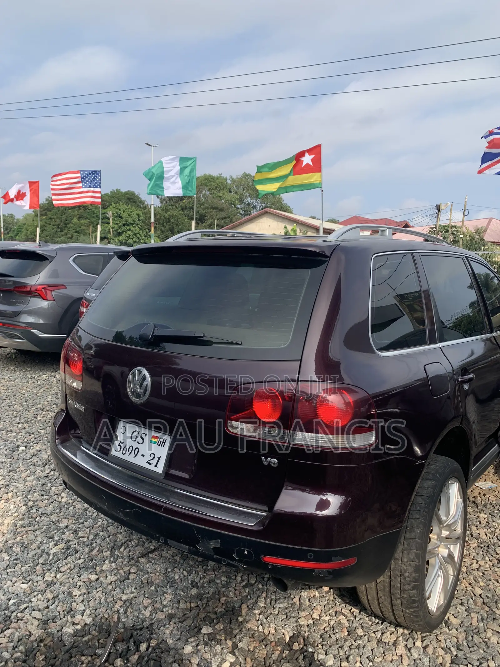 Volkswagen Touareg 3.0 V6 TDi Automatic 2008 Red