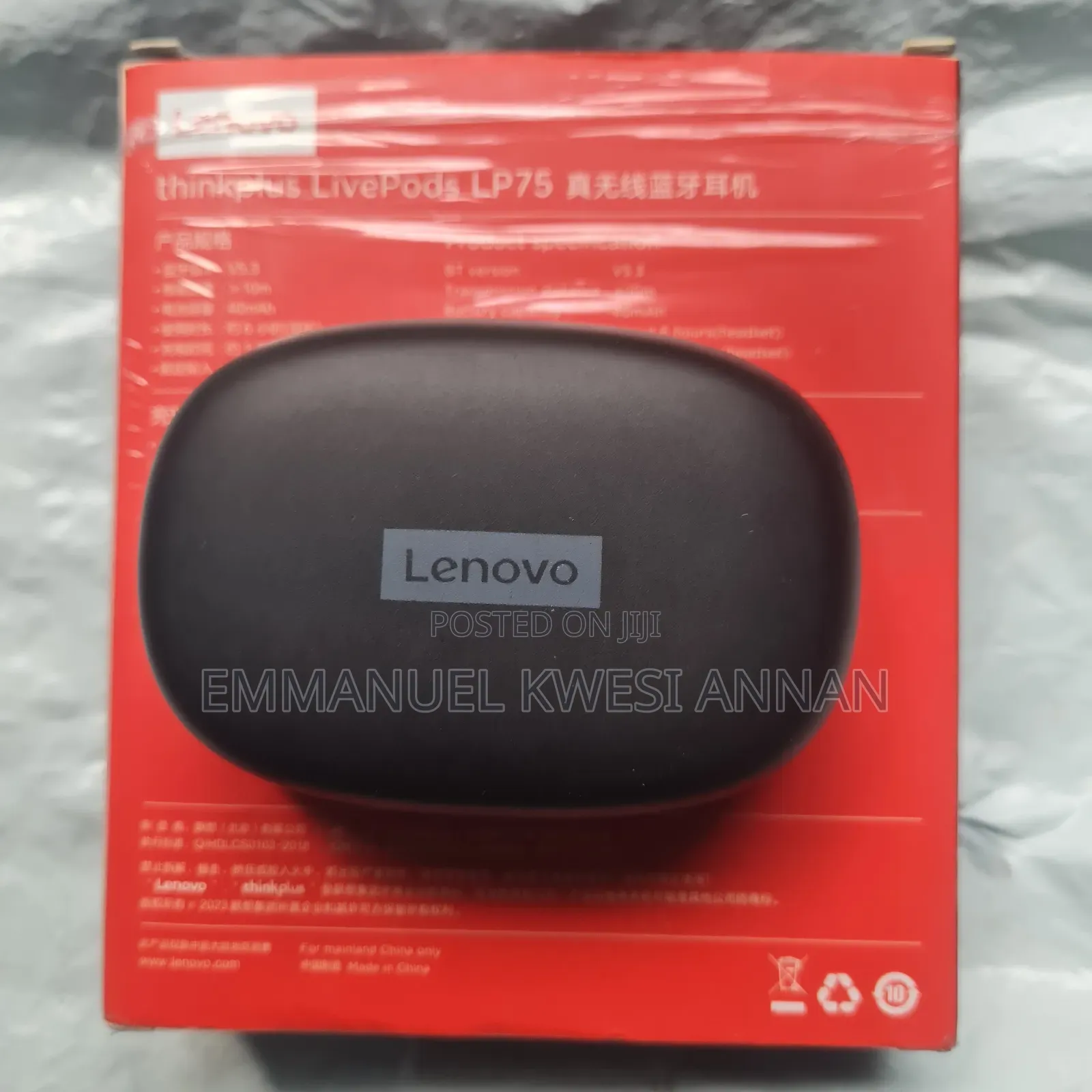 Lenovo Thinkplus Livepods Lp75 Bluetooth Wireless