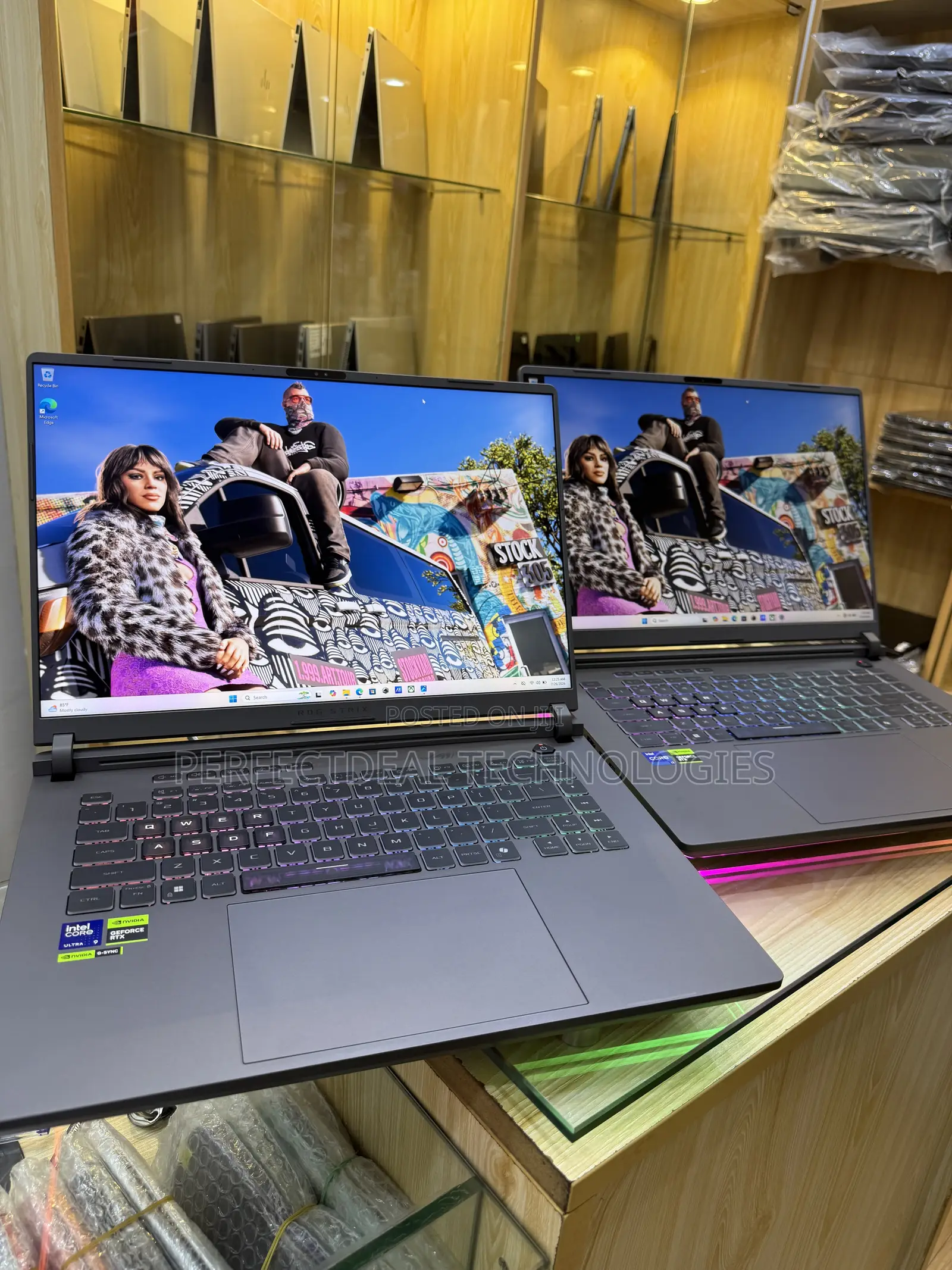 New Laptop Asus ROG Strix G16 16GB Intel Core Ultra 9 SSD 1T