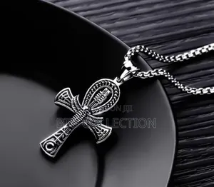 Classic Ancient Ankh Titanium Necklace