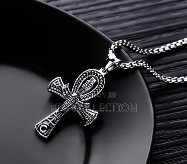 Classic Ancient Ankh Titanium Necklace