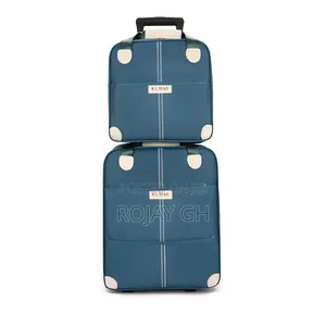 2 in 1 Travel Luggage Bag - Navy Blue