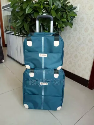 2 in 1 Travel Luggage Bag - Navy Blue