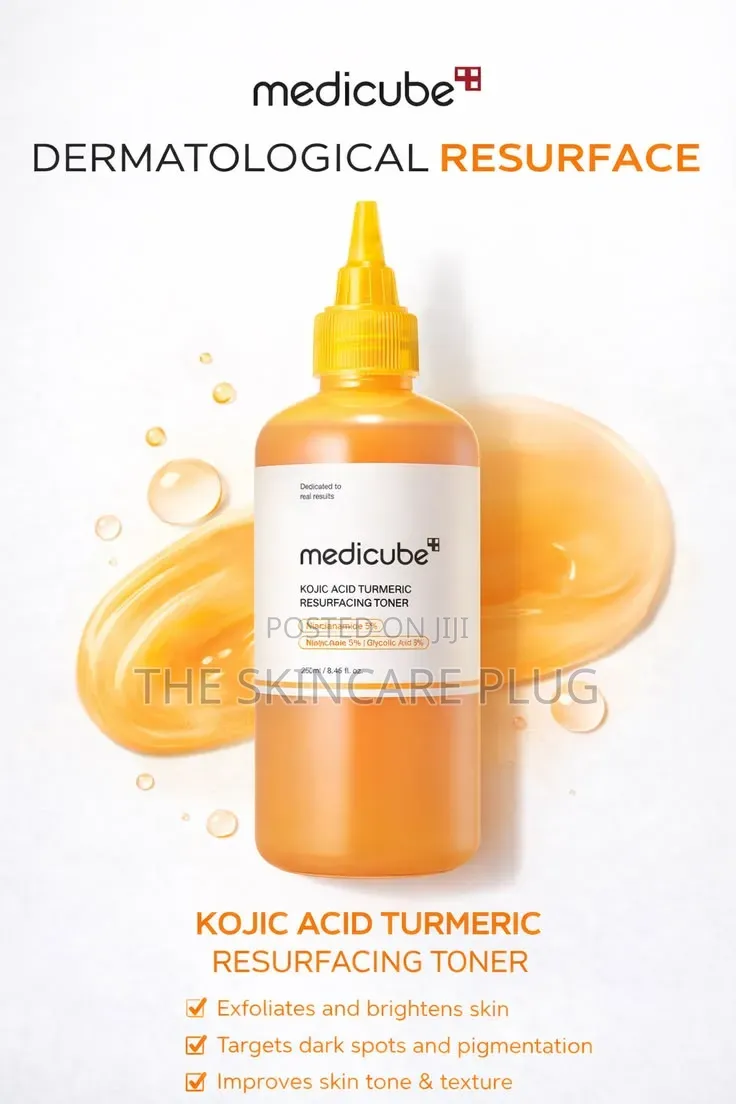 Original Medicube Kojic Acid Tumeric Resurfacing Toner