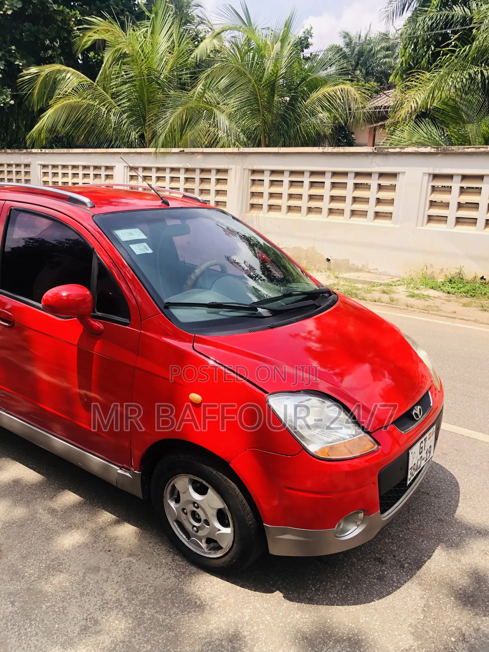 Daewoo Matiz 2007 Red